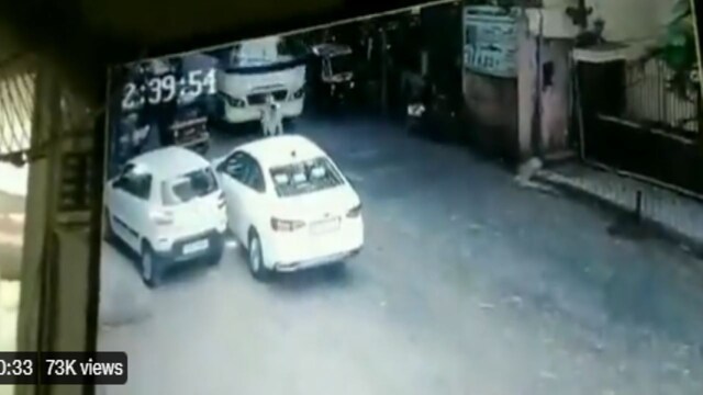 Watch: Elderly man escapes unscathed after being run over by bus in ...