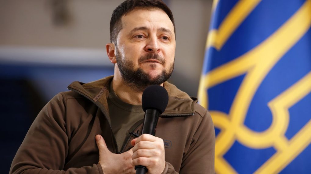 Volodymyr Zelenskyy vows never to forget or forgive on Bucha anniversary