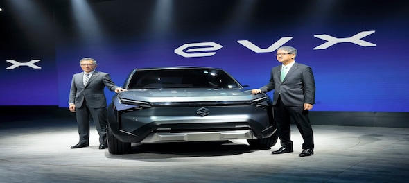 Auto Expo 2023: Maruti Suzuki unveils concept electric SUV eVX with 550 km driving range