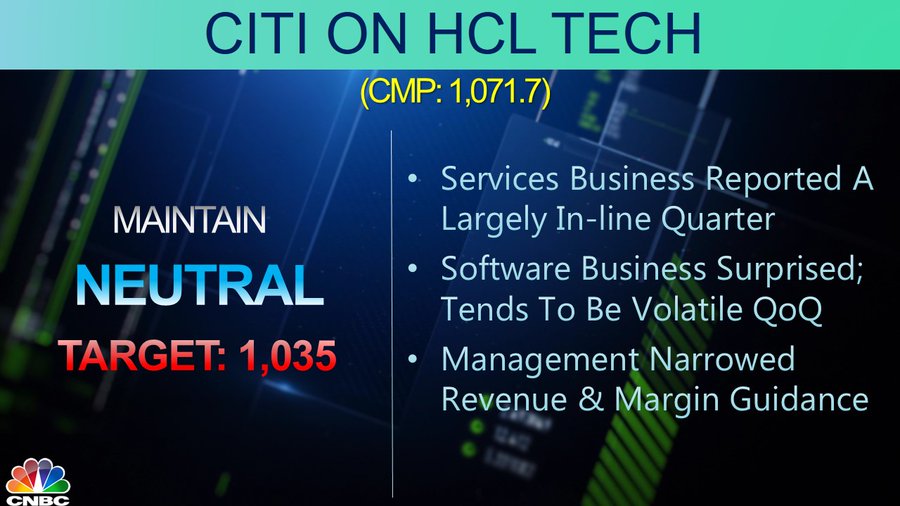 HCL Tech Expects Growth To Moderate In Q4 Amid Continuing Challenges In ...