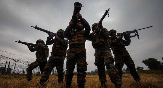 It was work as usualy for Indian Army soldiers, who are seen patroling near a fence at Line of Control (LoC) ahead of Republic Day celebrations, at Pallanwala sector in Akhnoor. They were ready to combat any terror threats. It was work as usualy for Indian Army soldiers, who are seen patroling near a fence at Line of Control (LoC) ahead of Republic Day celebrations, at Pallanwala sector in Akhnoor. They were ready to combat any terror threats.