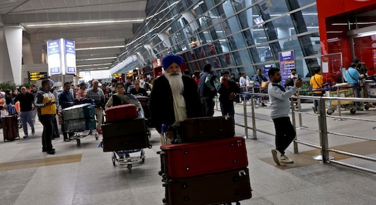 No.7 | Indira Gandhi International Airport | Airport code: DEL | On-time departure percent: 81.84 | Total flights: 411,205 (Image: Reuters)