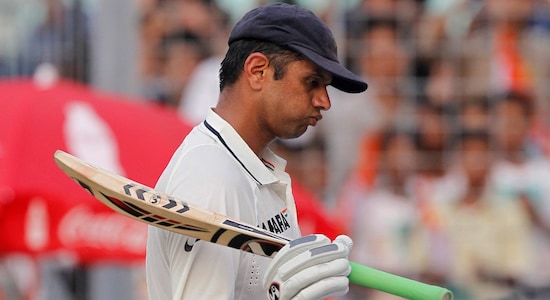 Rahul Dravid took the second fewest number of Test innings to reach the 9000-run mark. Dravid reached 9000 runs in Test cricket in only 176 innings and that puts him behind Kumar Sangakkara in the list of the Test batsmen quickest to score 9000 runs. (Image: Reuters)