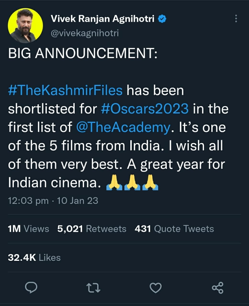 Explained Has Kashmir Files really been shortlisted for the Oscars?