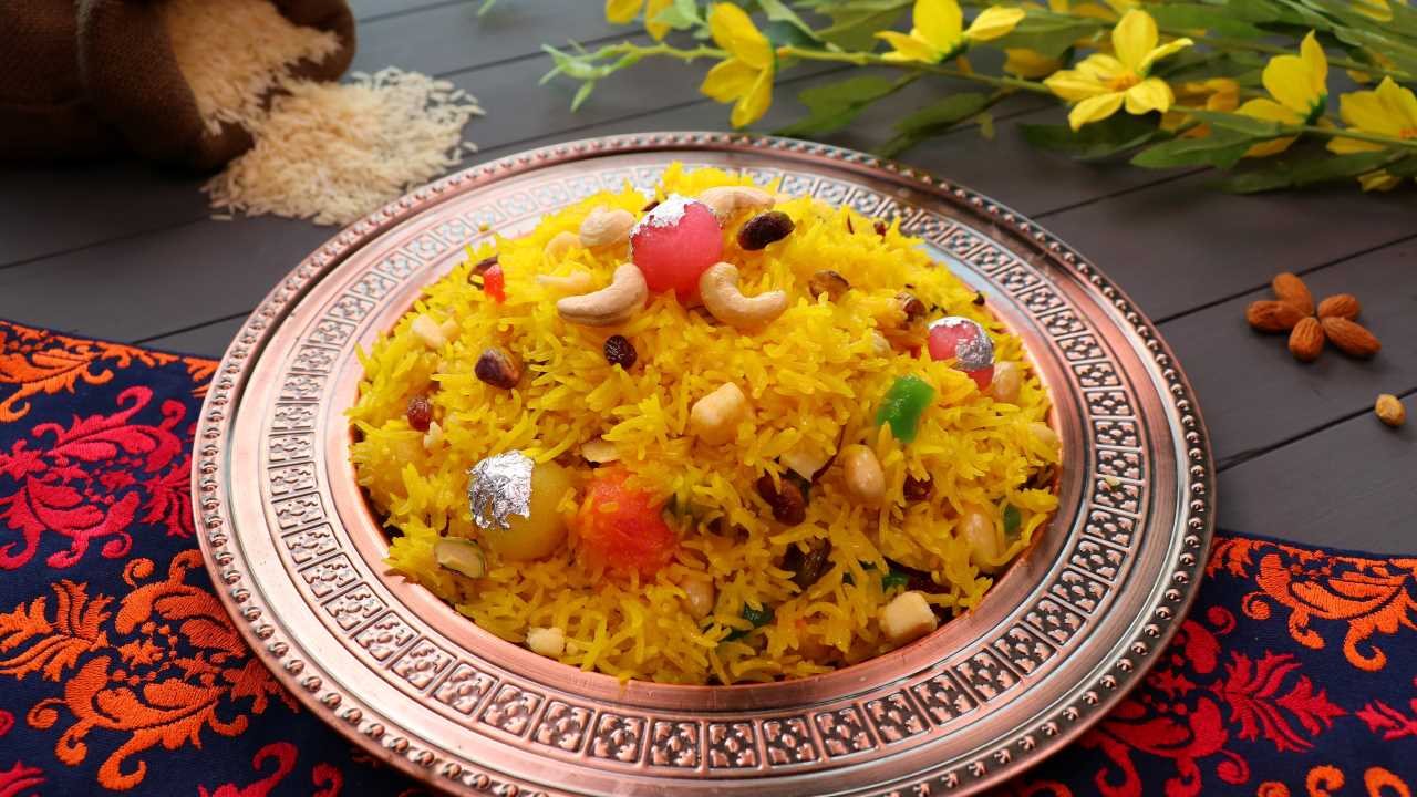 Zarda Rice : Basant Panchami Food