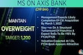 Axis Bank shares may hit Rs 1,200 in the next 12 months, says Morgan Stanley