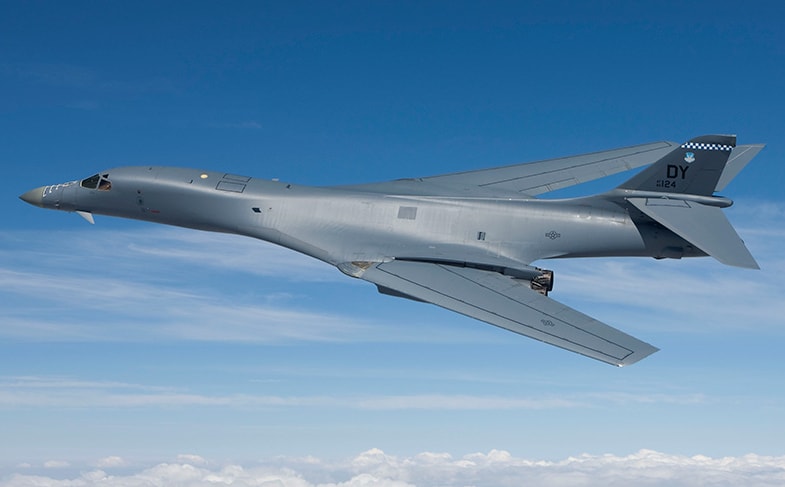 US Adds Two B-1B Lancer Heavy Bomber Jets At Aero India