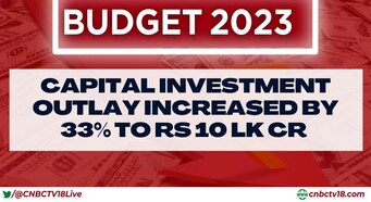 Budget 2023: Total capital outlay increased 33% to Rs 10 lakh crore