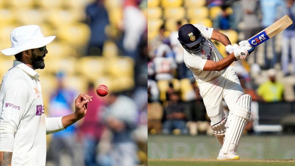IND Vs AUS 1st Test Day 1 Jadeja s 5 wicket Haul Rohit s 56 Not Out