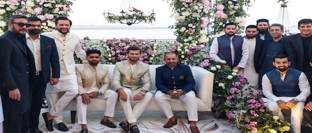 Shaheen Afridi and Shahid Afridi's daughter exchange vows in dreamy ...