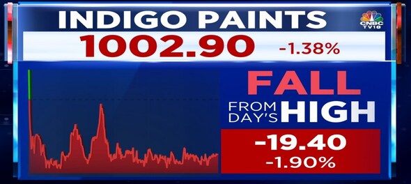 Indigo Paints shares down over 30% from IPO price, fall to another 52-week low