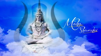 3d Wallpaper Lord Shiv with clouds and Sun Rays, God Mahadev bholenath  mural 3D illustration maha shivaratri 2021 Mahashivratri Stock Photo |  Adobe Stock