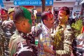 Watch: CRPF jawans celebrate Holi with excitement and joy in Srinagar