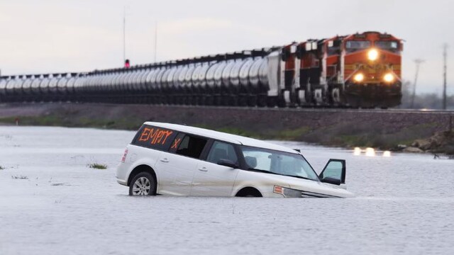 Tens of thousands without power in California as latest storm lashes US ...