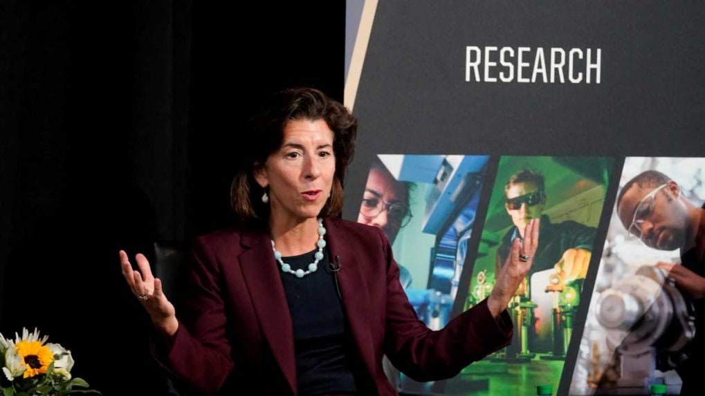 Watch: US Commerce Secretary Gina Raimondo Is Thrilled To Celebrate ...