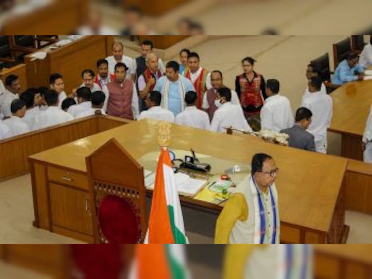 X Tripura Video - Tripura BJP MLA caught watching porn in assembly, Opposition demands action