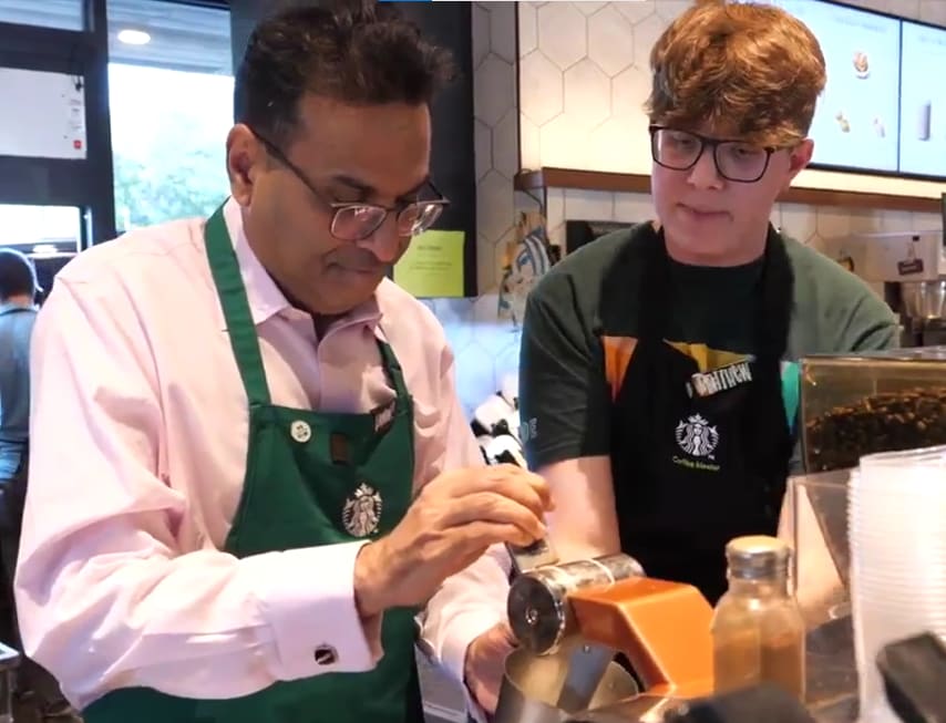 Starbucks ceo laxman narasimhan