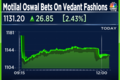 Manyavar parent Vedant Fashions shares rise after Motilal Oswal projects 27% upside