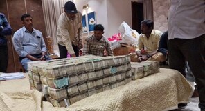 In pics: Piles of cash, gold and silver jewellery seized from three Agra businessmen's home