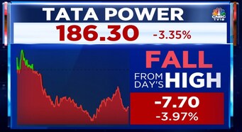 Tata Power shares slide for the sixth straight day to end at a 52-week low