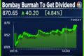 Bombay Burmah to receive Rs 877 crore as interim dividend from Britannia Industries - shares jump 5%