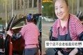 Chinese woman working as a dishwasher arrives at work in Bentley