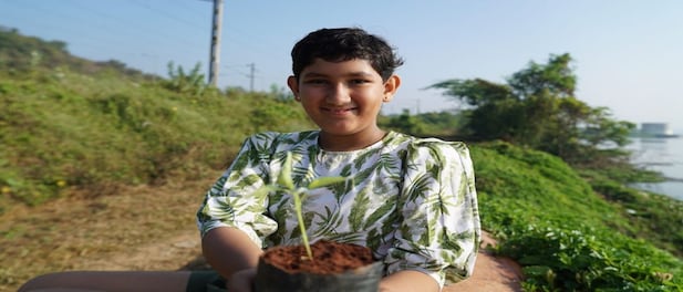 Earth Day: 10-year-old Prasiddhi Singh has already planted 1 lakh trees — and she’s just begun