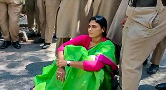 YS Sharmila sent to 14 days police remand for allegedly assaulting cops in Hyderabad