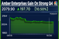 Amber Enterprises shares gain the most in a year after Q4 revenue jumps 55%, return ratios improve