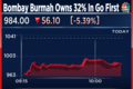 Bombay Burmah shares fall over 6% as group firm Go First seeks debt resolution process