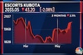 Escorts Kubota misses estimates, profit dips 8%; final dividend at Rs 7/share