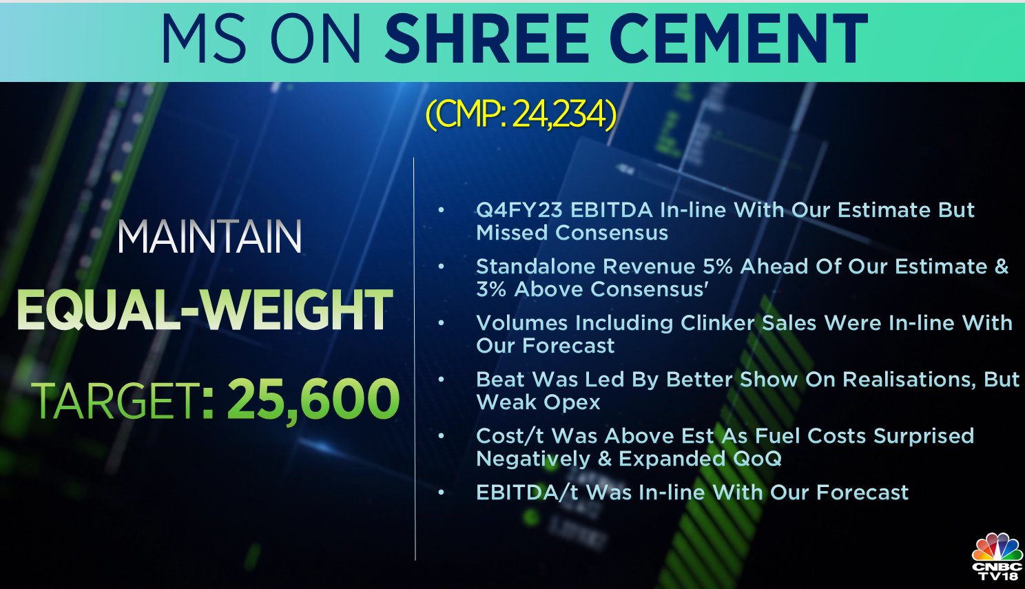 Shree Cement Shares Rise 4 Despite Margin Dip Expects Strong Growth Ahead