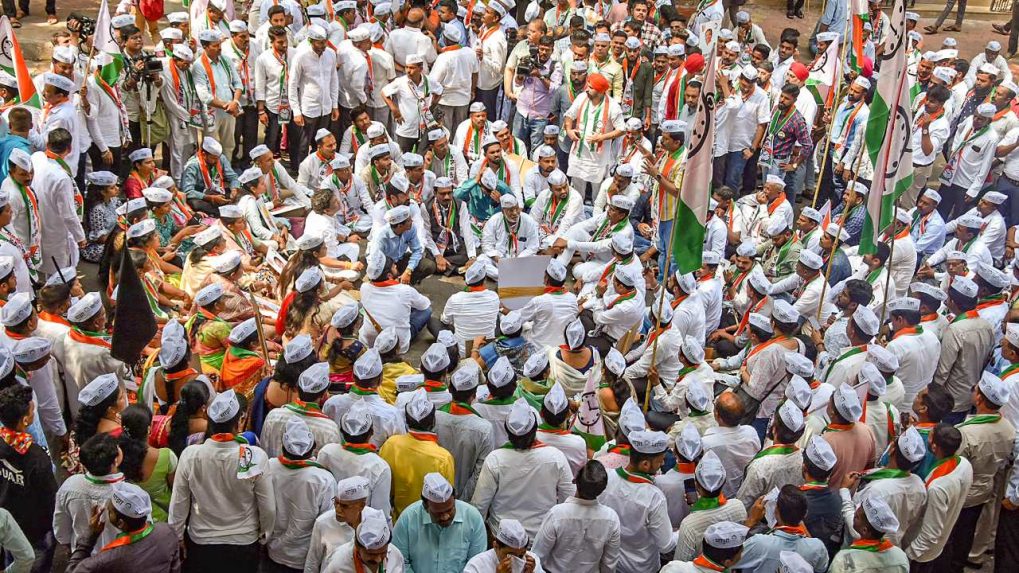IL FS Fraud Case NCP Workers Stage Protest As Jayant Patil Reaches ED 