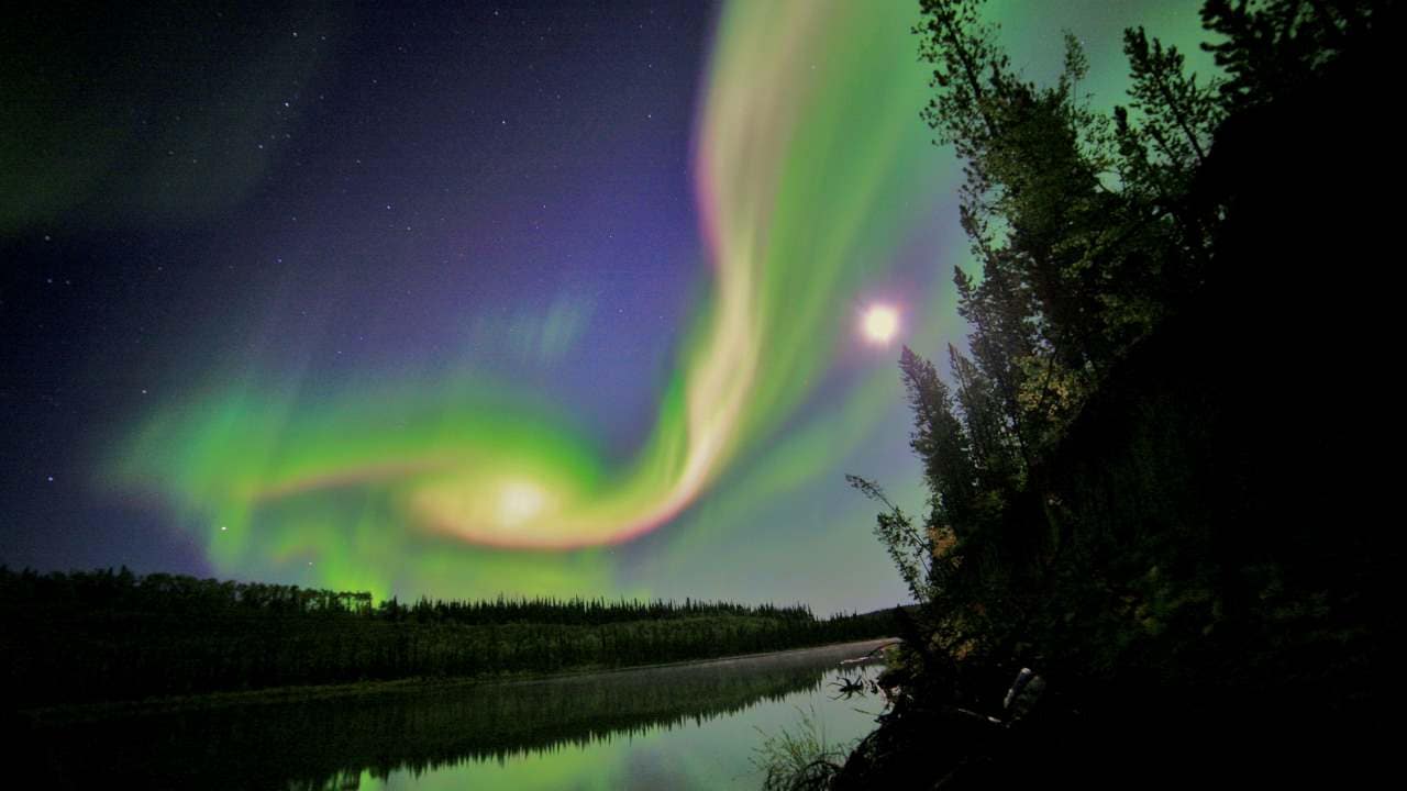 The mysterious Aurora Borealis has been photographed for the first time