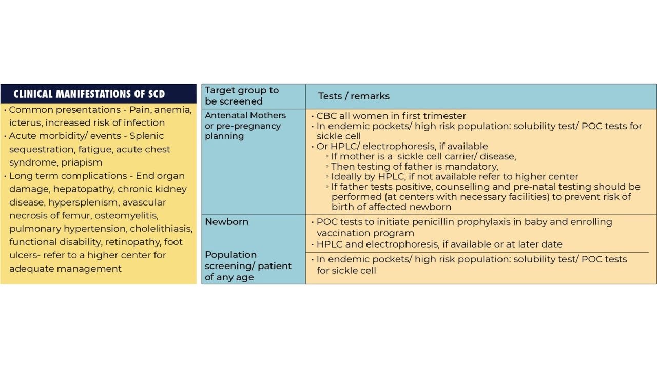 Sickle Cell Anaemia Guidelines