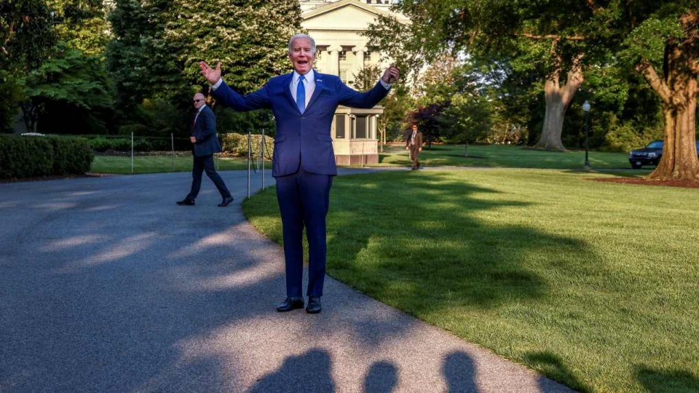 Joe Biden Falls At US Air Force Academy Graduation Ceremony | WATCH