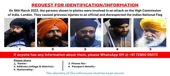 High Commission attack: NIA identifies 45 suspects, Amritpal Singh's alleged aide dies from blood cancer in UK