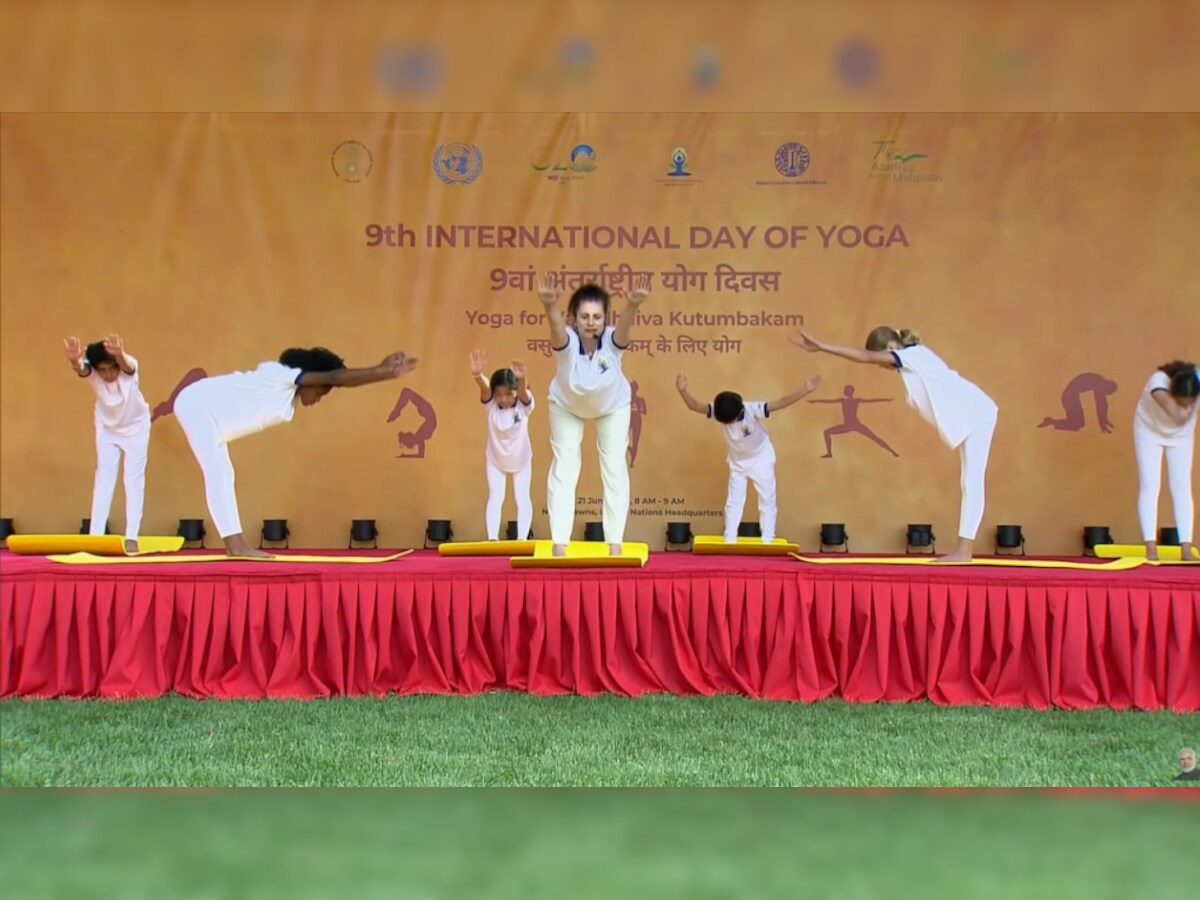 PM Modi-led Yoga session at UN Headquarters sets Guinness World Record