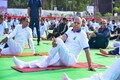 Watch how Union Ministers, Chief Ministers across India celebrated International Yoga Day 2023