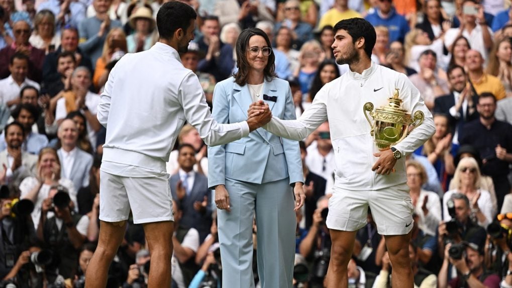 Wimbledon 2023 Final Highlights: Carlos Alcaraz crowned Wimbledon Champion  after beating Novak Djokovic in five-set thriller