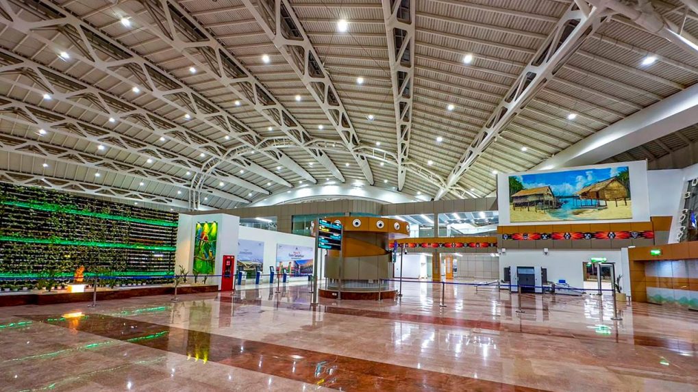 'False' ceiling of new Veer Savarkar International Airport in Andaman ...