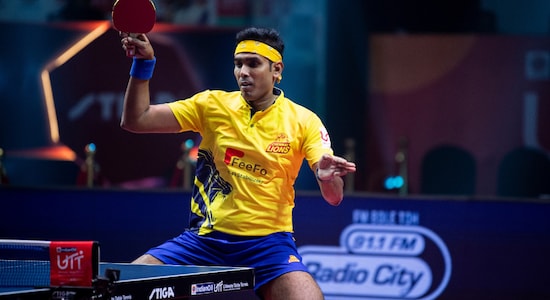 Re-launched after a short break, India's table tennis league, the Ultimate Table Tennis, is also streamed and broadcast on the Jiocineam app and Sports 18 tv channel. (Image: UTT)