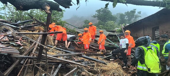 Raigad Landslide Search Operation Resumes On Third Day 22 Dead And 86 People Yet To Be Traced