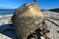 Australian Space Agency says mystery object found on remote beach 'most likely a solid rocket motor casing'