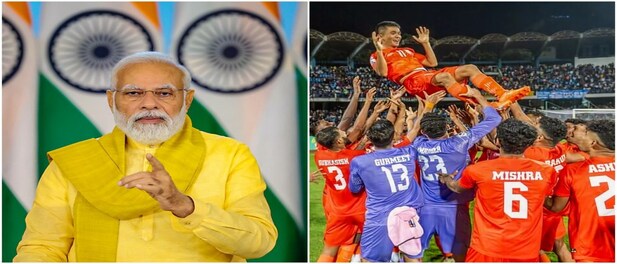 PM Modi congratulates Team India for SAFF Championship triumph