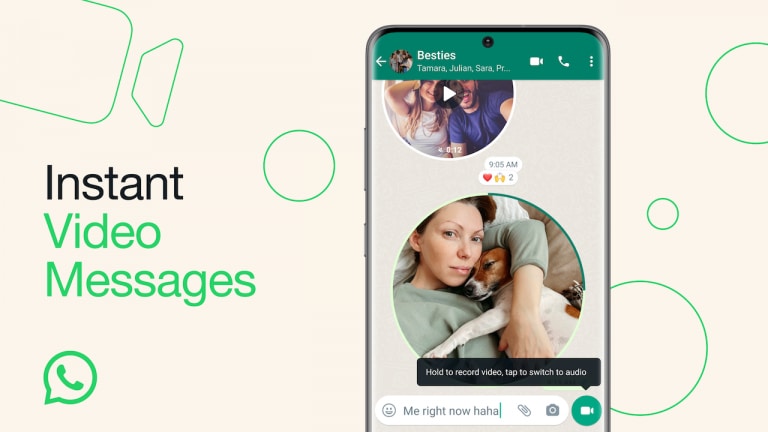 WhatsApp video message feature is now rolling out - SamMobile