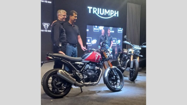 Triumph new bike launch hot sale