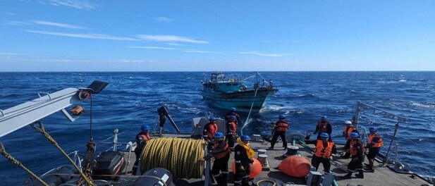 Indian Navy rescues 36 stranded fishermen from Bay of Bengal