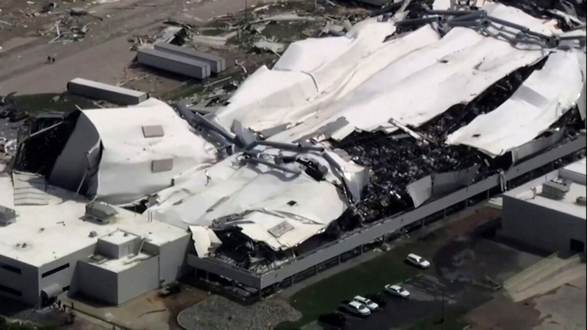 Tornado damages Pfizer plant in North Carolina, US - CNBC TV18