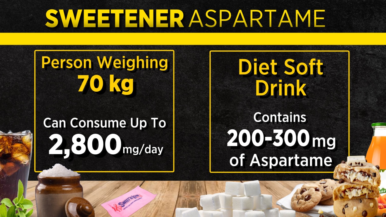 WHO is not convinced that aspartame can cause cancer in humans, needs